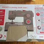 Amazon.com: SINGER Heavy Duty 4452 Sewing Machine with