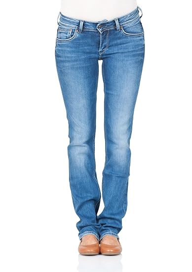 Pepe Jeans Frau Regularjeans, Normale Bundhohe