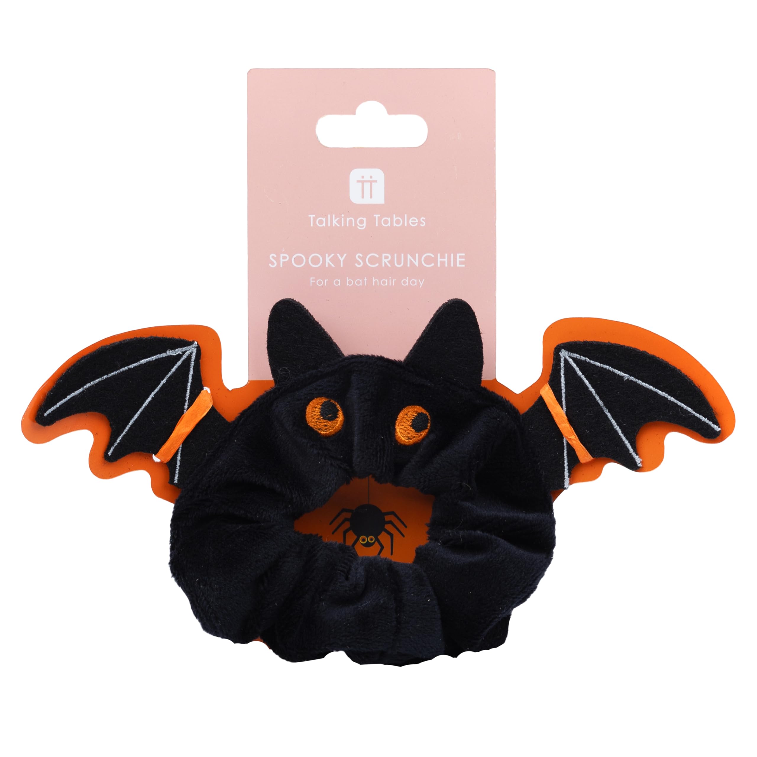 Talking Tables Bat Scrunchie, 1 piece, Black