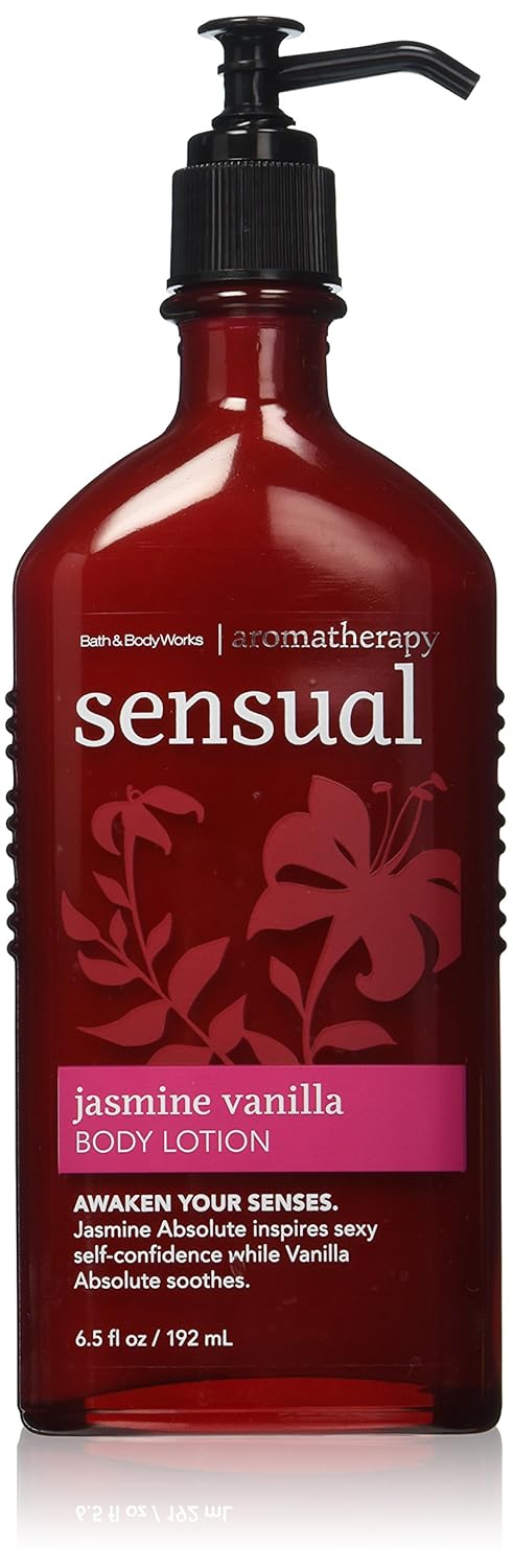 Bath & Body Works Aromatherapy Jasmine Vanilla Body Lotion 6.5 Fl Oz