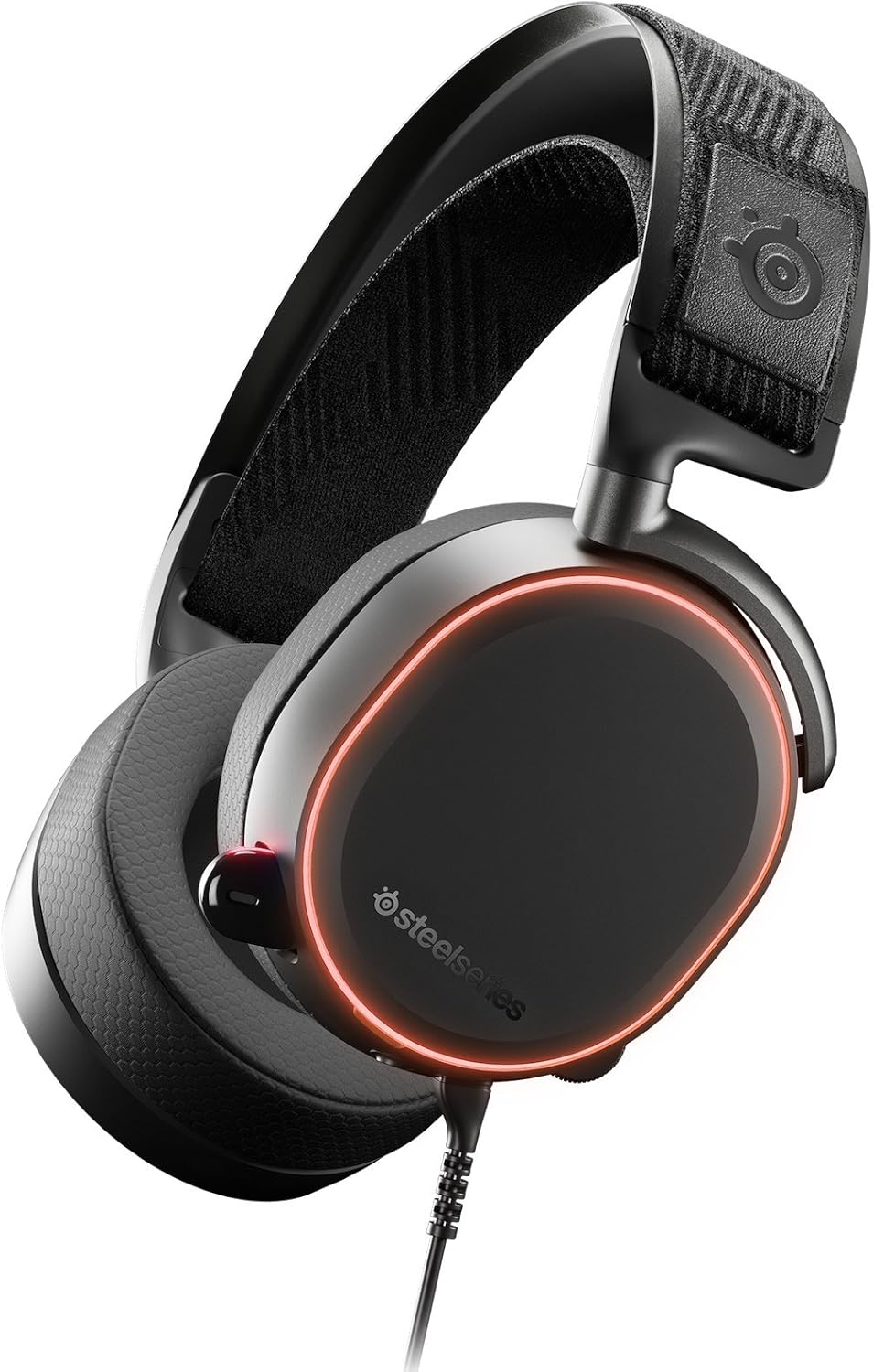 SteelSeries Arctis Pro - Gaming Headset - Hi-Res Speaker Drivers - DTS Headphone:X v2.0 Surround - Black, Wired