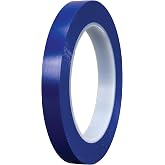 3M Vinyl Tape 471+, Indigo, 3/4 in x 36 yd, 5.3 mil, 1 Roll | Fine Line Tape for Paint Masking Striping, Color Separation and Complex Designs, High-Temperature