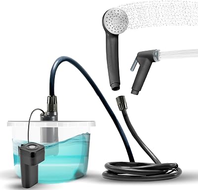Colapz USB Rechargeable Camping Shower Portable Dog Shower High Pressure
