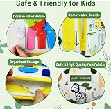 Almaxi 8-in-1 Busy Board Montessori Toddler Toy Safari Animals 3+ yrs view 3