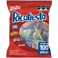 Ricofiesta de Ricolino surtido de dulces para piñata, posadas, fiestas ...