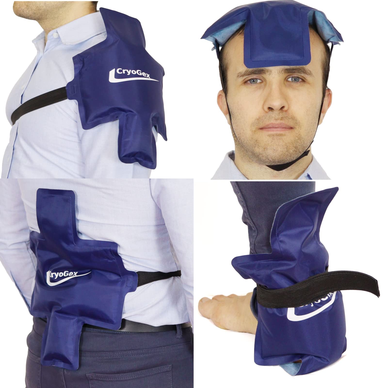 Hot Cold Gel Pack - Large Area Covered - Powerful Hot Cold Gel