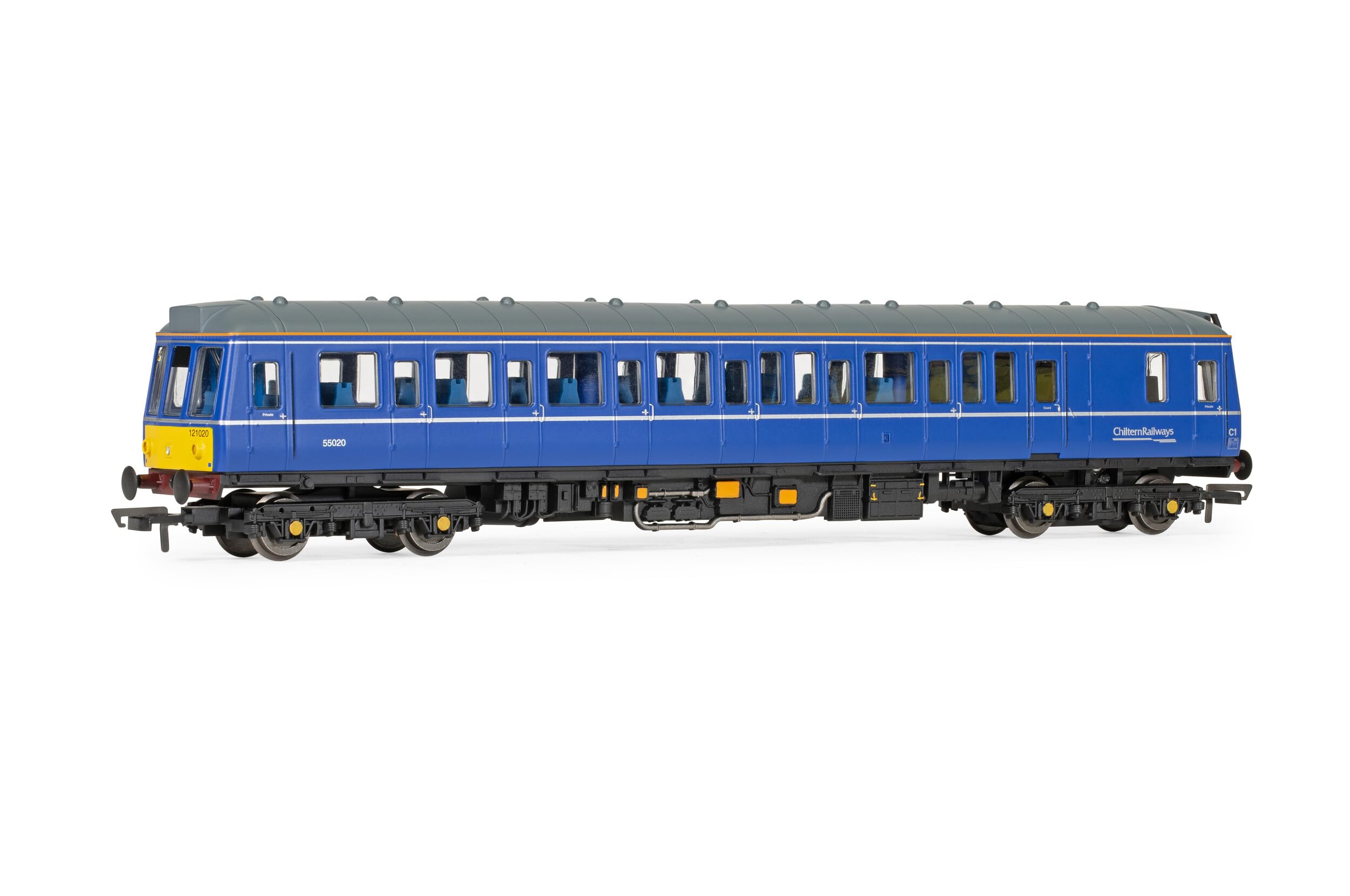 Hornby R30193 Railroad Plus Chiltern Railways, Class 121 Bubble Car, Bo-Bo, 121020 - Era 9 Railroad Model Railway