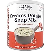 Augason Farms Creamy Potato Soup Mix Can, Emergency Food Supply, Everyday Meals, 36 Servings