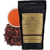 Harney & Sons Peach Fruit Tea| 16 oz Bulk Herbal Peach Fruit Tea