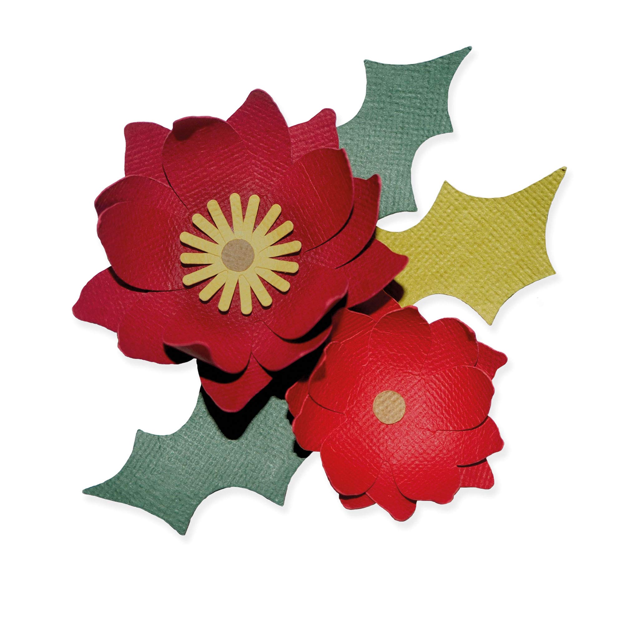 Sizzix Bigz Die 664513 Winter Poinsettia by Lisa Jones