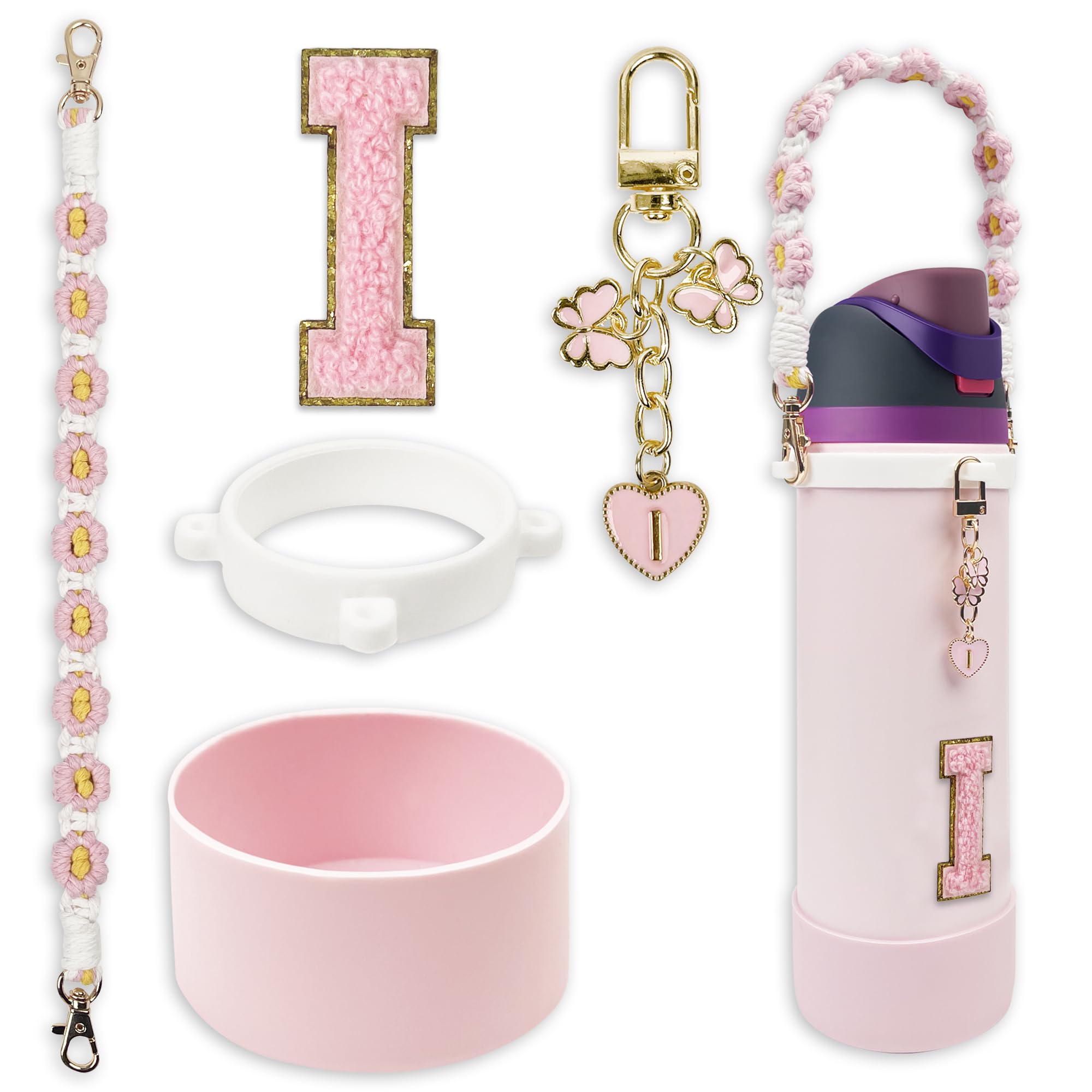 Silicone Boot Cute Monogram Set Compatible with