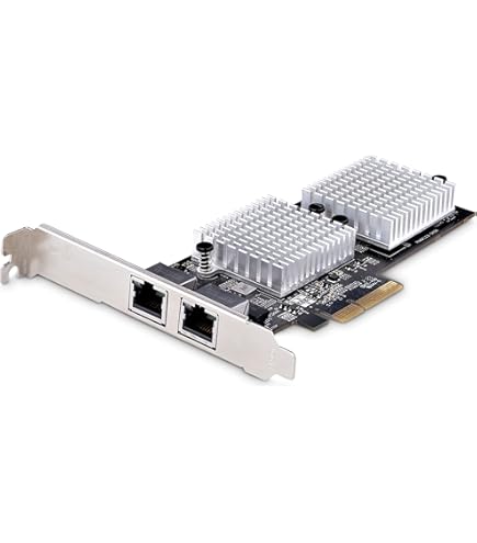 Amazon.com: StarTech.com Dual Port 10G PCIe Network Adapter Card