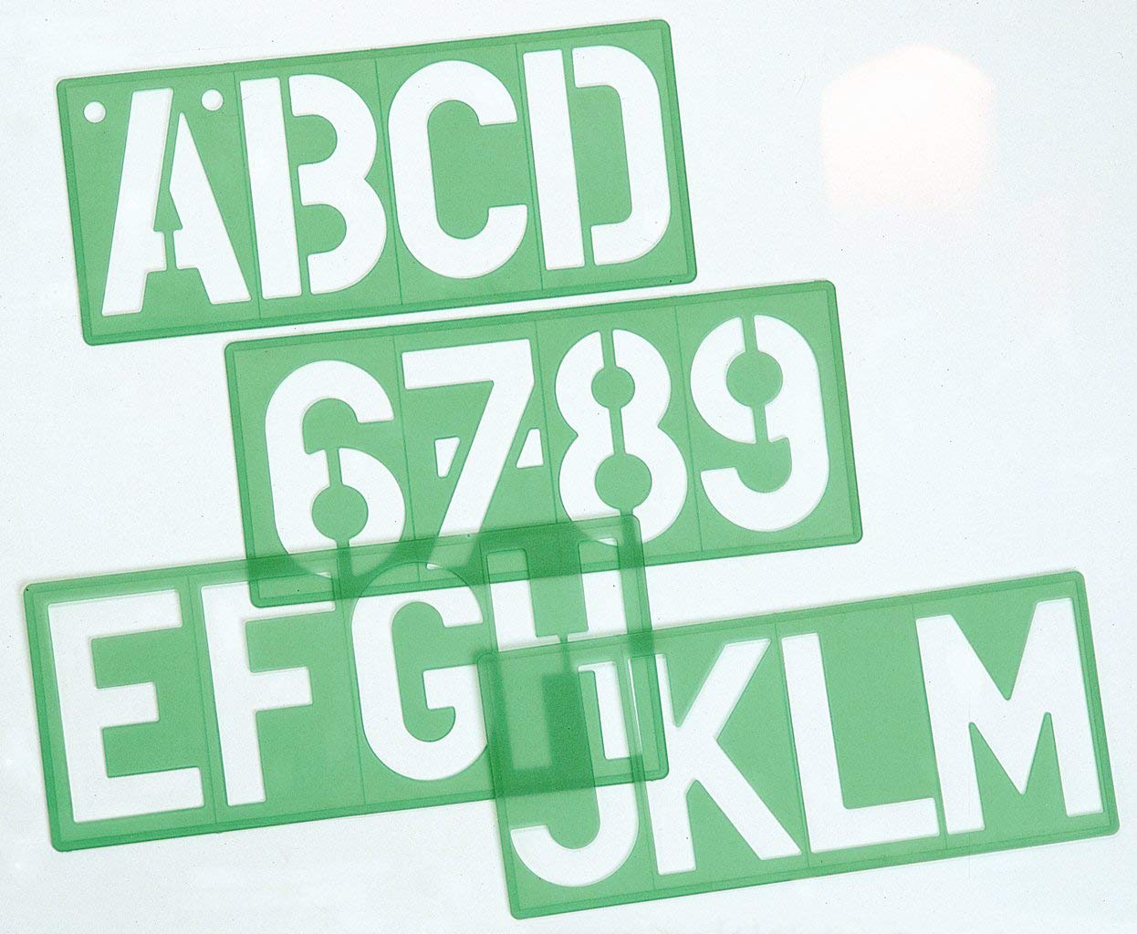 Linex- Standard Stencil Set 100mm 10 Pieces