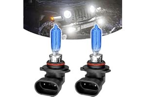 SamWinGear 9005 Headlight Bulb 9005 Halogen Head Light Bulbs, Ultra White Halogen Headlight Bulb 12V 100W High Beam Low Beam Fog Light Bulbs, Universal Light Lamp for Most Cars, Trucks, SUVs (9005)