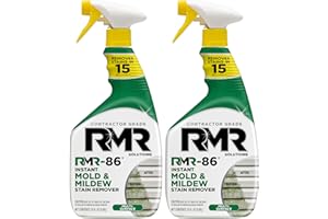 RMR BRANDS RMR-86 Instant Mold and Mildew Stain Remover Spray - Scrub Free Formula, 2 Pack - 32 oz