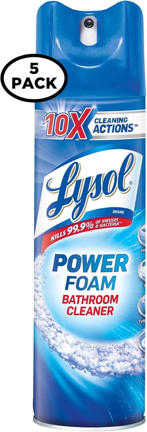 Lysol Bathroom Cleaner Spray, Island Breeze 24 oz (Pack of