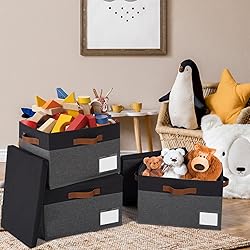 GhvyenntteS Fabric Storage Bins with Lids 3