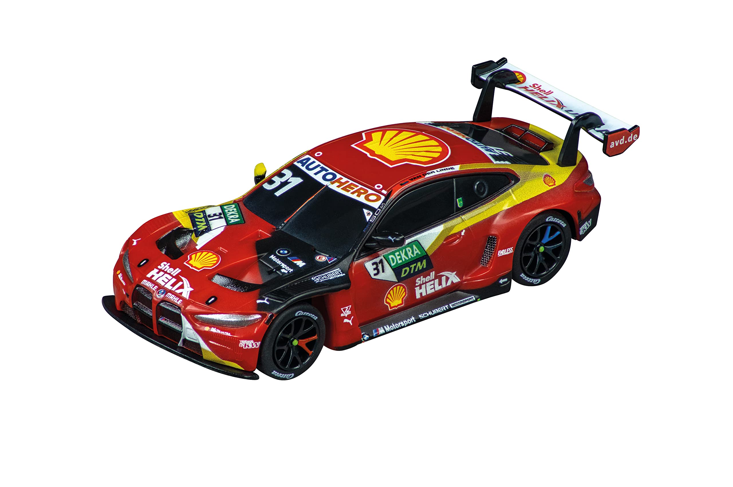 Carrera 20064224 GO!!! BMW M4 GT3 DSheldon van der Linde, No. 31" Slot Car