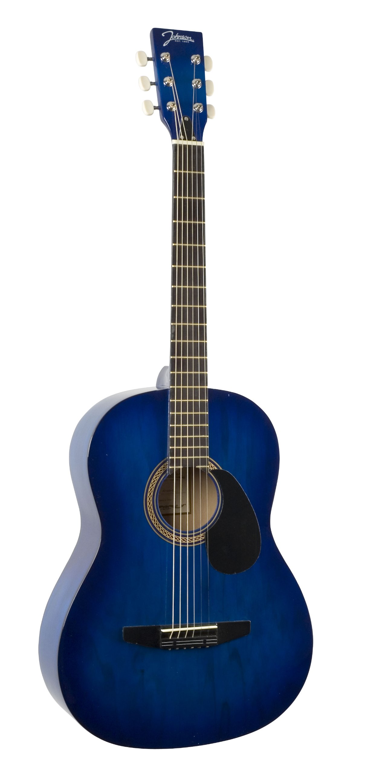 Johnson JG100BL Student Acoustic Guitar, Blueburst Buy Online in