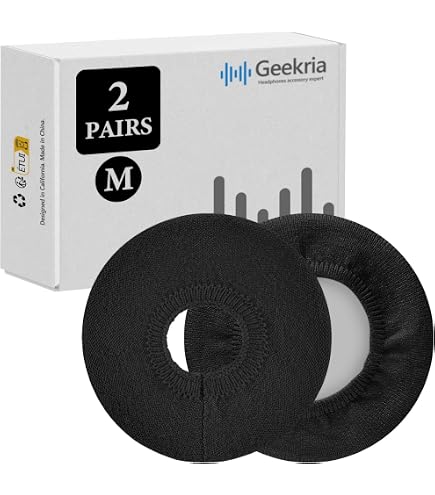 Amazon.com: Geekria 2 Pairs Knit Headphones Ear Covers - Product