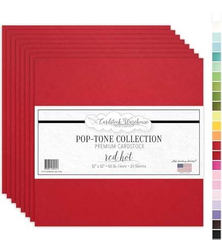 Amazon.com: Bazzill Card Shoppe Heavyweight Cardstock 12