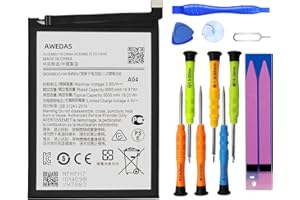 AWEDAS Replacement Battery for Galaxy A14 5G Compatible for Samsung Galaxy A14 5G SM-A146U SM-A146U1 SM-A146W SM-S146VL SM-A146M WT-S-W1 Battery and Tool Kits