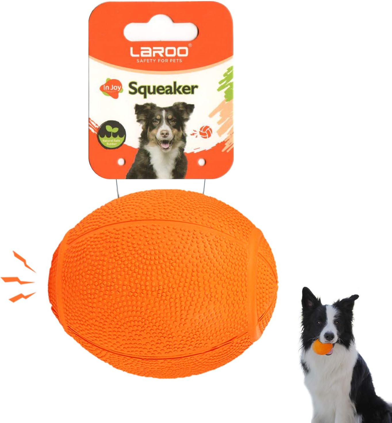 LaRoo Squeaker Ball Dog Toy