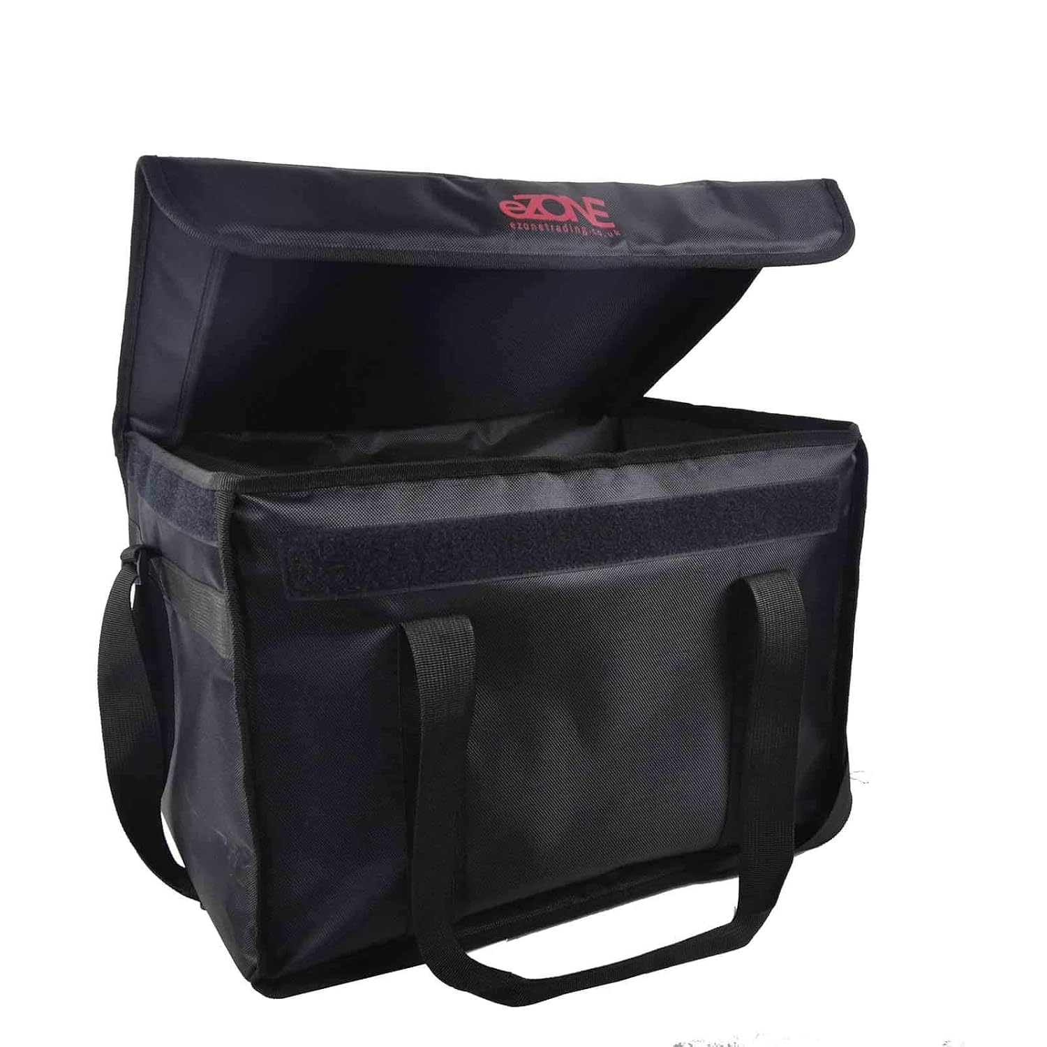 Food Delivery Bag 24x14x14” Black Takeaway Kebab Indian Curry Pizza Chinese - Image 3