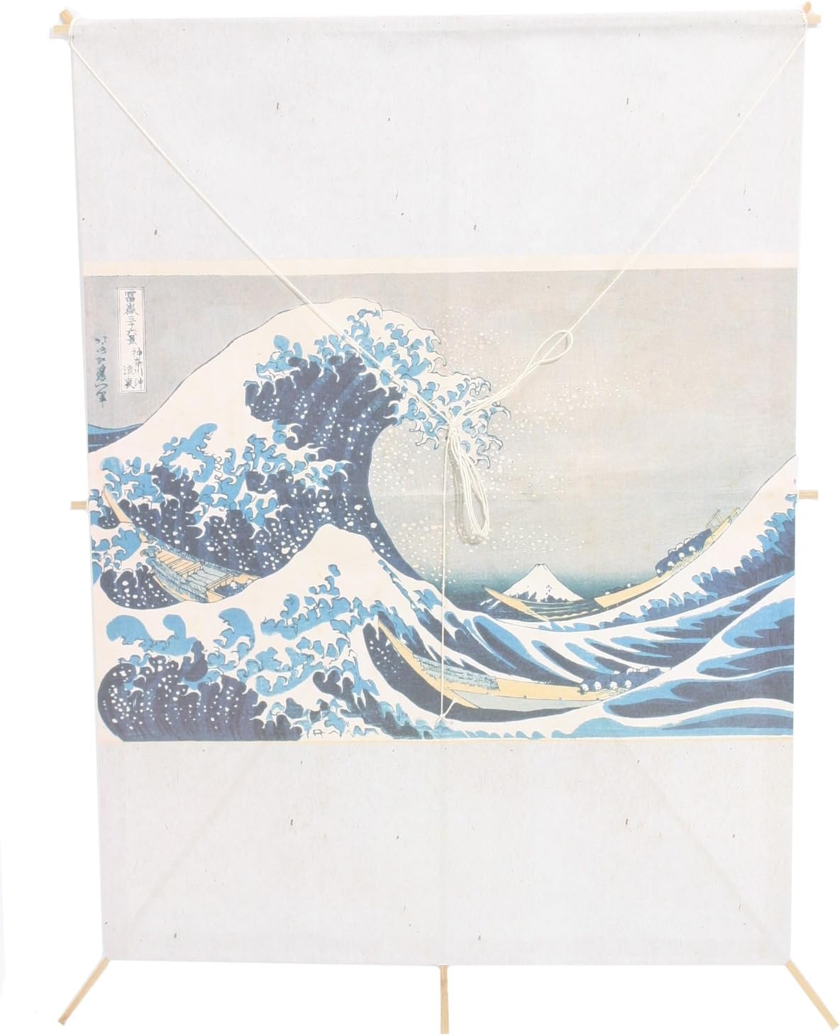 Kite Hokusai Great Wave off Kanagawa back of Japan (japan import)