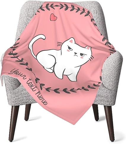 Amazon 団子dadabuliu 団子dadabuliu ブランケット ひざ掛け ベビー 毛布 猫 ピンク 怒る ネコ キュート 厚手 軽い ふわふわ ポリエステル シングル 着る 76cm 100 赤ちゃん 暖かい おしゃれ かわいい 通気性 保育園 お昼寝 出産祝い ブランケット 毛布 オンライン通販