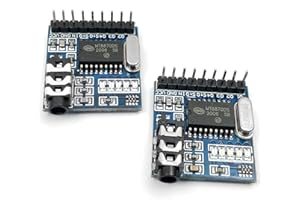 FainWan 2pcs MT8870 DTMF Voice Decoder Decoding Module Telephone Voice Module for Ar-duino
