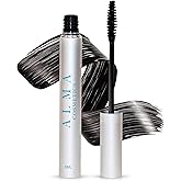 Alma Cosmetics-Eyelash Extensions Mascara, Water Based, Oil Free, Peptide Infused, Eyelash Booster, Nourishing, Vegan, Cruelty Free, Black