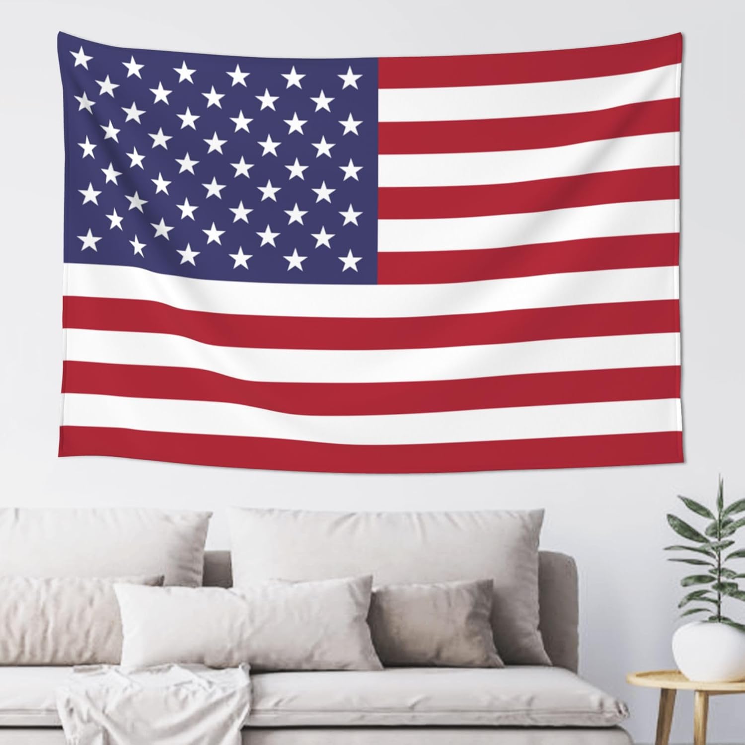 Tapestries - JUHIOPOI American Flag United States Tapestry Wall Decoration, Art Tapestries Wall Hanging, Banner Wall Tapestry For Dorm Bedroom Living Room College Dorm Home Decor 60