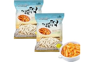 Fusion Select 2 Packs Korean Rice Cakes - Tteokbokki Stick Gluten Free 21.16oz Per Pack