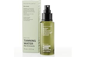 Self Tanning Water Mist for Face – Unscented, Fragrance-Free Formula for Sensitive Skin | Gradual Sunless Tan Mist for Medium