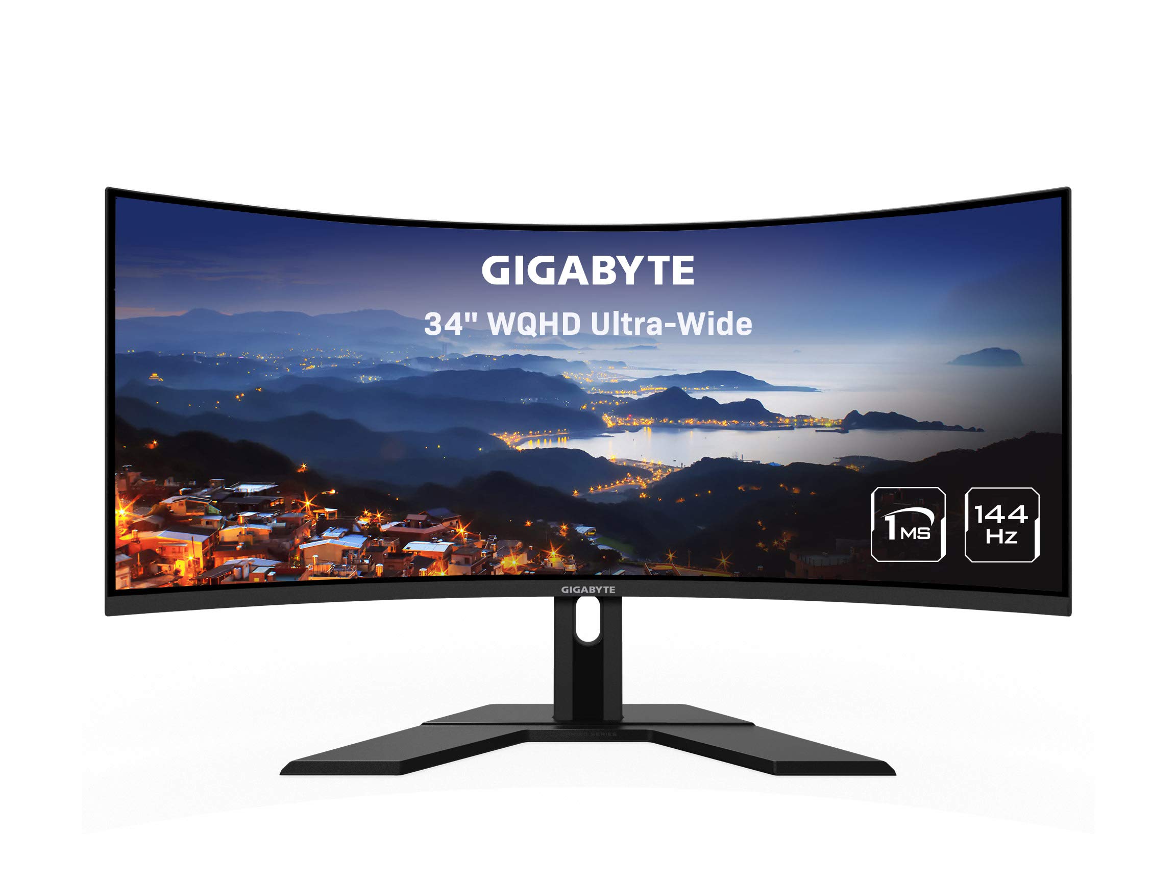 Gigabyte G34WQC 34" 144Hz Ultra-Wide Curved Gaming