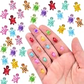 WOZADU 500 PCS Luminous Mini Resin Turtles Figurines for Crafts Tiny Resin Animal Miniature Things for Dollhouse Fairy Garden Micro Landscaping Decoration Cake Toppers Decor