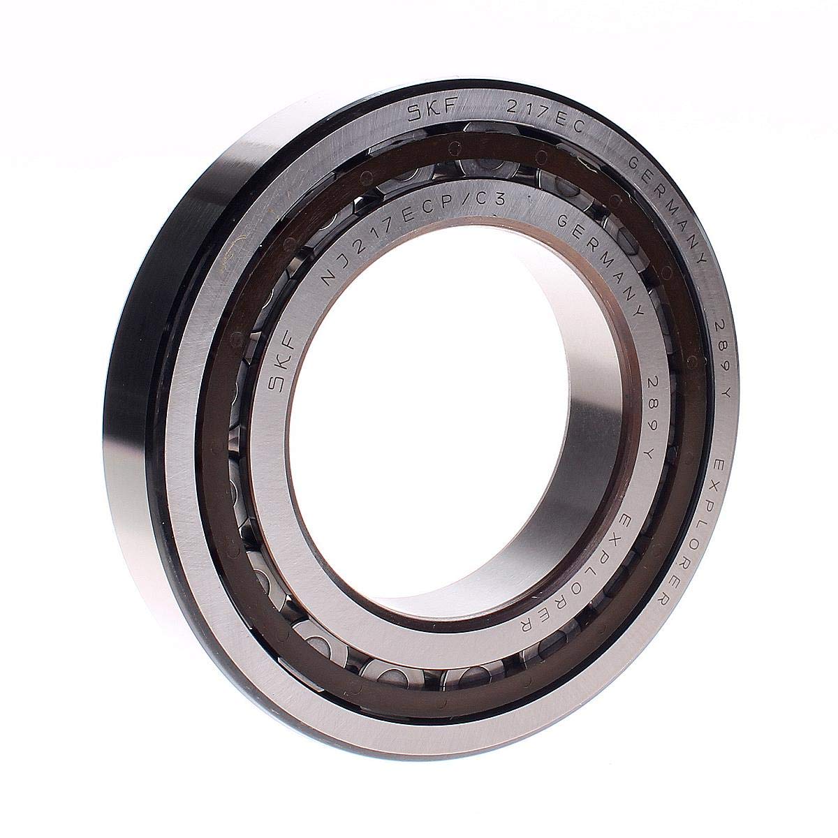 SKF Cylindrical Radial Roller Bearing, 85 ID, Bearing steel