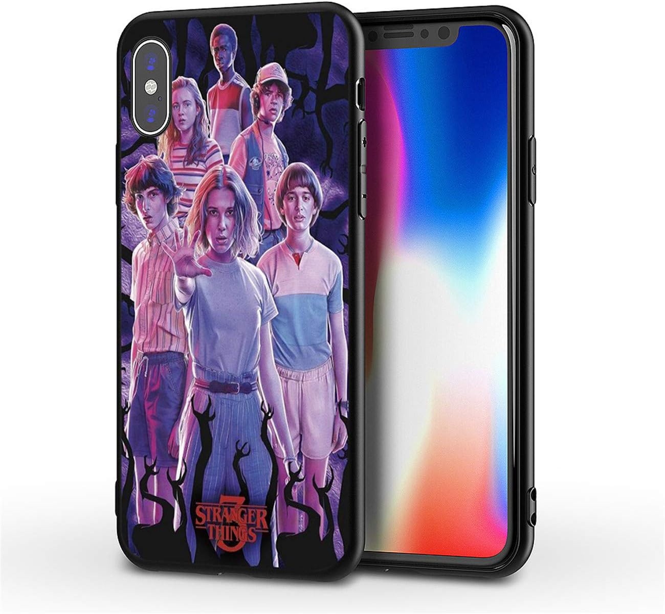 LvShui Stranger Things iPhone XR Case Cover Silicone Stranger Things Season 3 for Apple iPhone XR