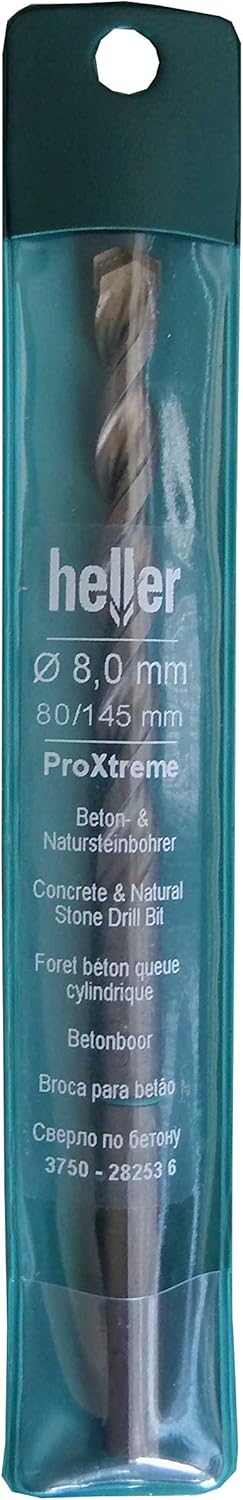 Heller 28657 "Proxtreme" Concrete and Natural Stone Drill Bit, 0 V, Silver, 6 x 250/185 mm - Image 3