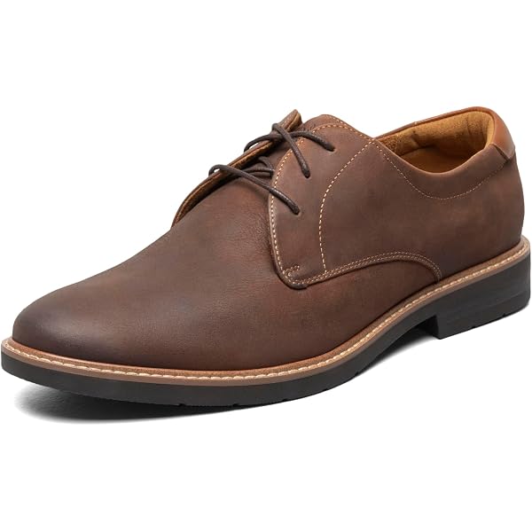 Ecco Findlay Tie Brown Leather Plain Toe Oxfords EUR 47 Ecco Findlay Tie Plain Toe Oxfords EUR 47 Mens Size 13-13.5  main image 3