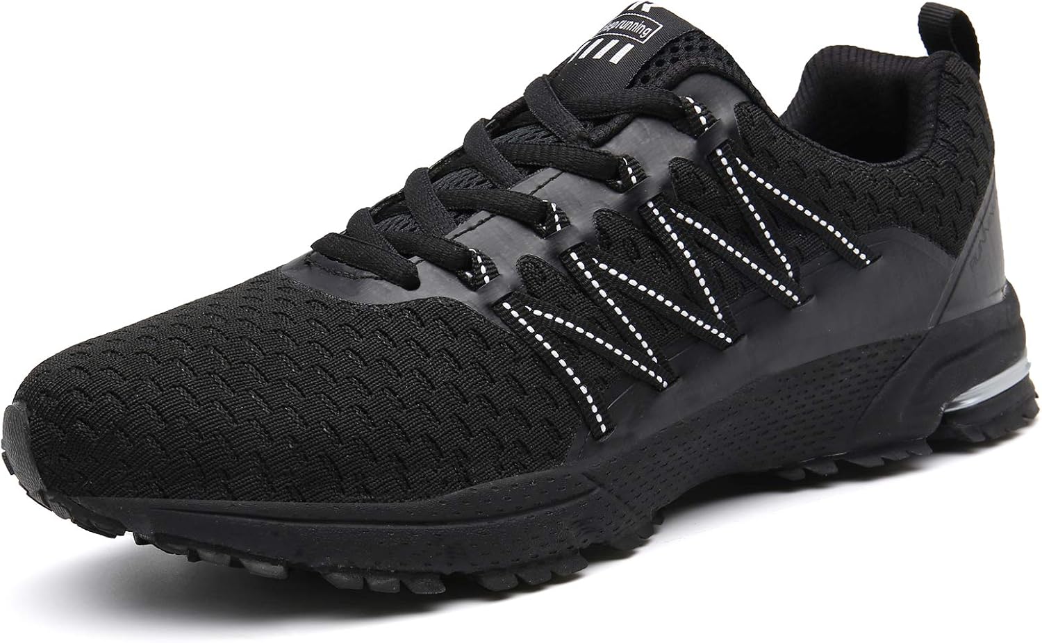 cheap black running trainers