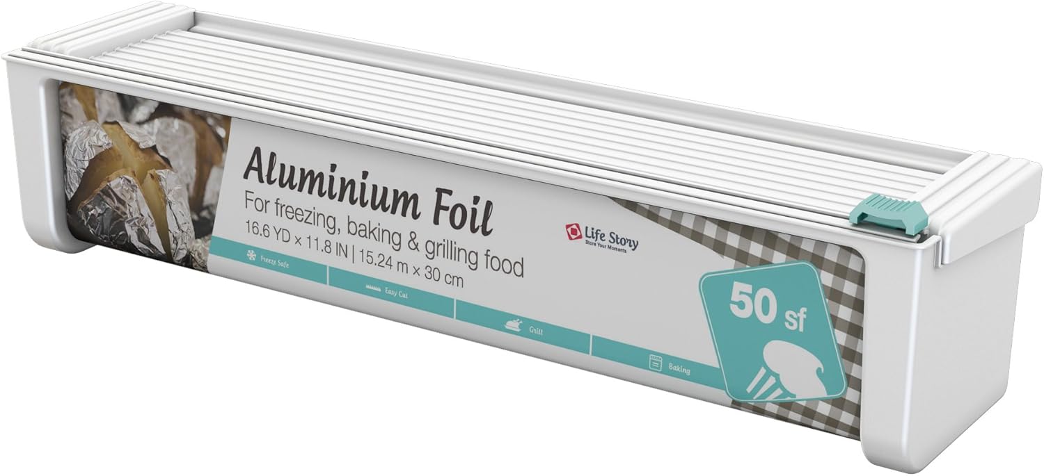 Life Story Professional Kitchen Aluminium Foil Dispenser with Sliding