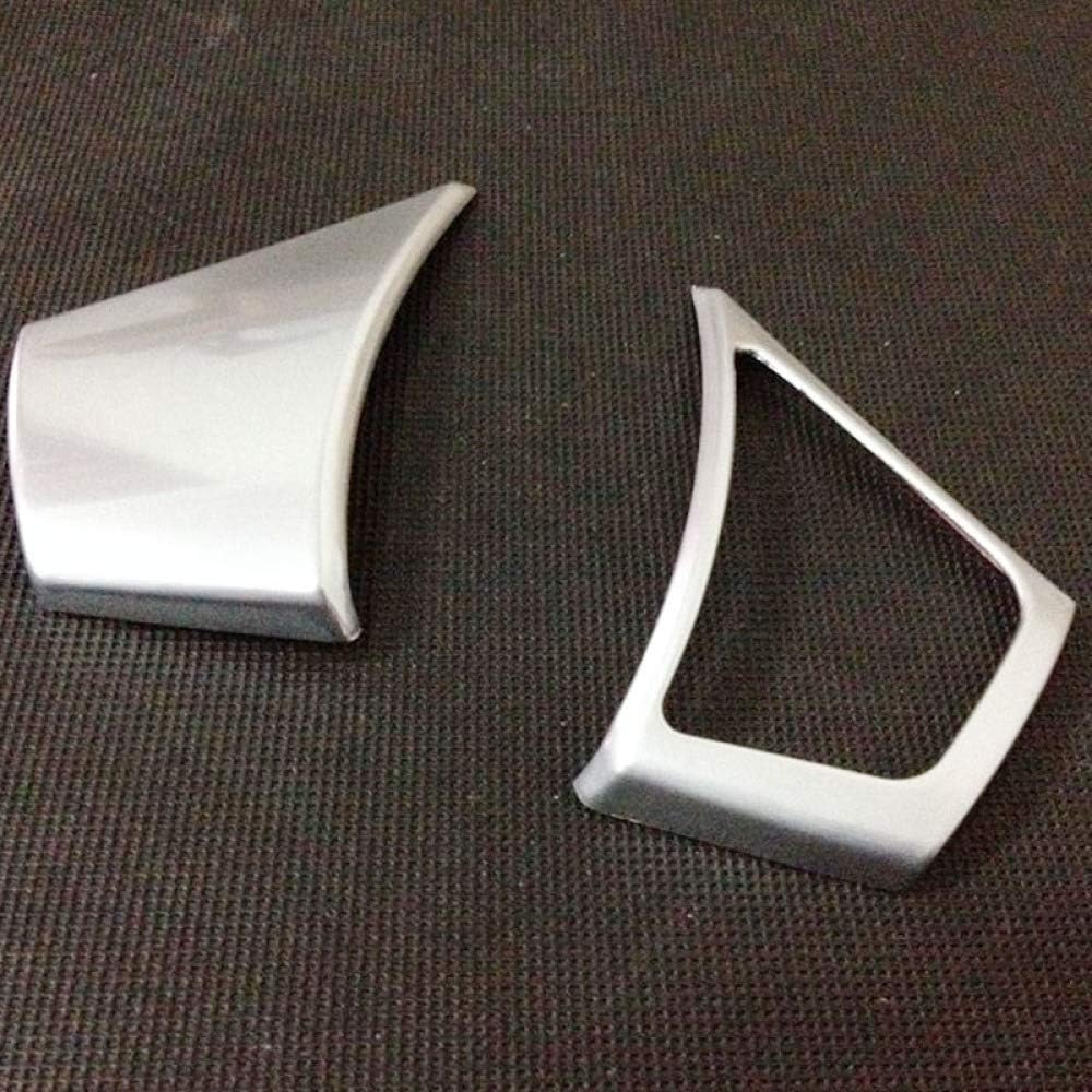 Gnnlor For Toyota Vios/Yaris sedan 2014-2016, Car Styling Accessories ABS Steering wheel Button frame Cover Trim