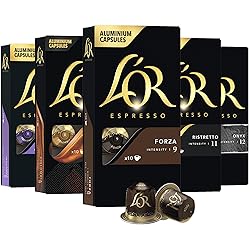 L'OR Espresso Capsules, 50 Count Variety