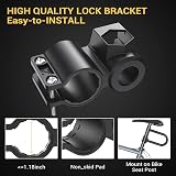 Sportneer 17mm Heavy Duty D Lock with Mounting Bracket and Keys view 5