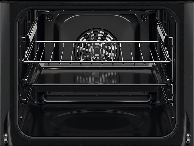 EOH3H00BX Forno Multifunção Incorporado, 7 Funções, Grande Capacidade, Ecrã LED Branco, Controlos Fixos, 2 Portas de Vidro, Aço Inoxidável Resistente a Impressões Digitais, Classe A