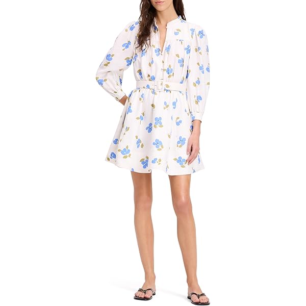 kate spade new york Seersucker Pleated Shirt Dress at Amazon Women's  Clothing store