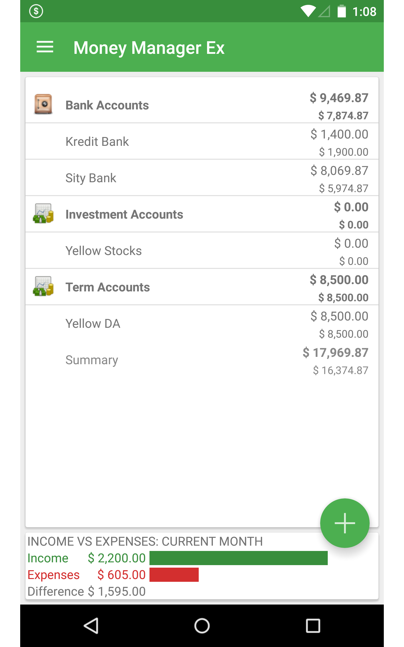 Amazon Com Money Manager Ex For Android Appstore For Android