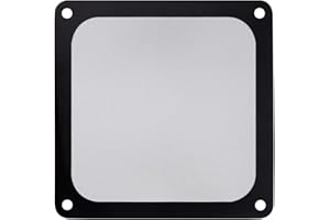 SilverStone 120mm Ultra Fine Fan Filter with Magnet Cooling FF123B-USA-2Pack (4.7 inches, 2 Pack, Desktop, Server)